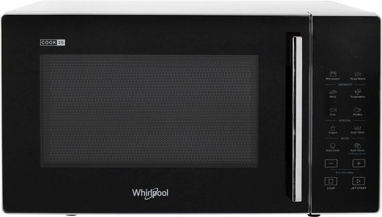 Whirlpool MWP 251 SB Solo Magnetron Zilver/Zwart review