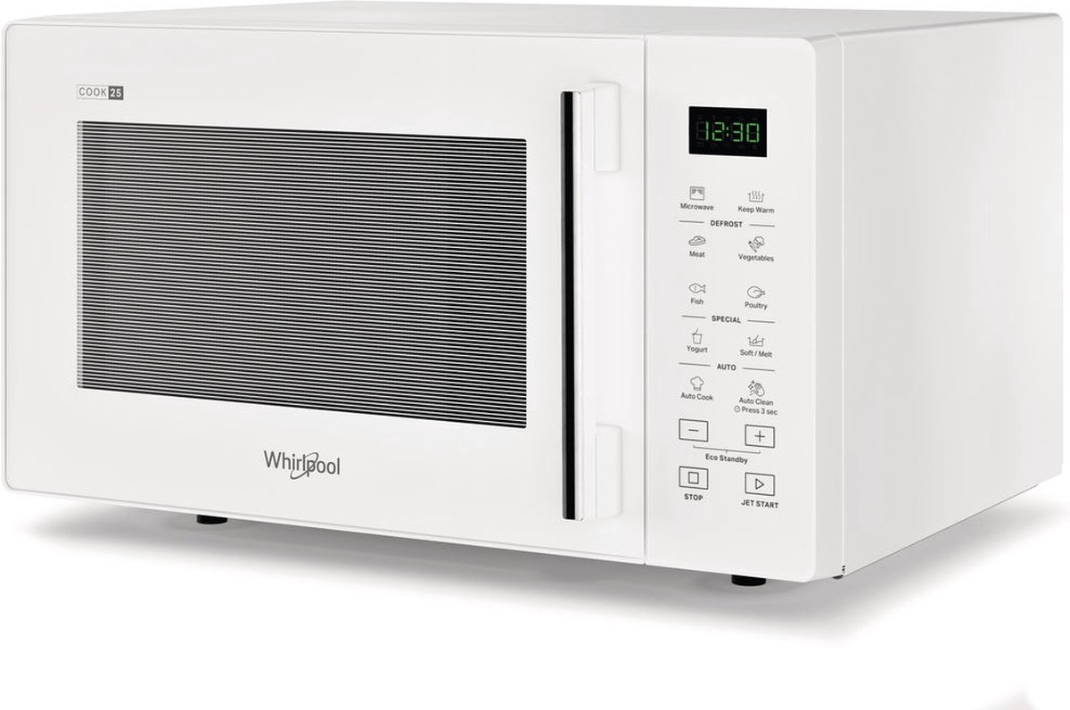 Wat vinden we goed aan de Whirlpool MWP 251 W Solo Magnetron Wit
