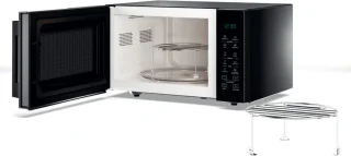 Whirlpool MWP 253 B Combinatiemagnetron 25L Zwart