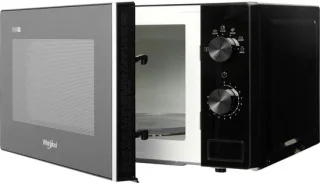 Whirlpool MWP101B-1 vrijstaande magnetron zwart
