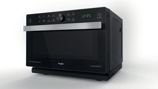Whirlpool MWSC833B — ruime, robuuste combi-magnetron voor dagelijks gebruik
