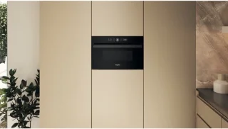 Whirlpool WMD44MB Inbouw Grill-magnetron Zwart 31L 1000W