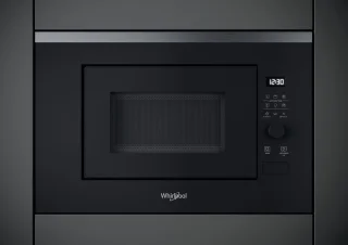 Whirlpool WMF201G Inbouw Magnetron 20L Zwart/RVS