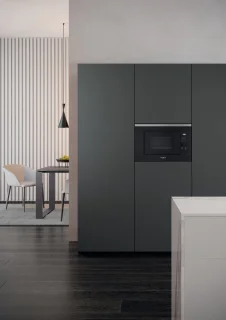 Whirlpool WMF201G Inbouw Magnetron 20L Zwart/RVS