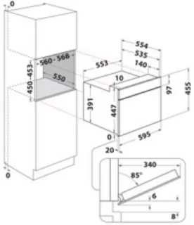 Wat vinden we goed aan de Whirlpool WMW47HMB-1 Inbouw combimagnetron