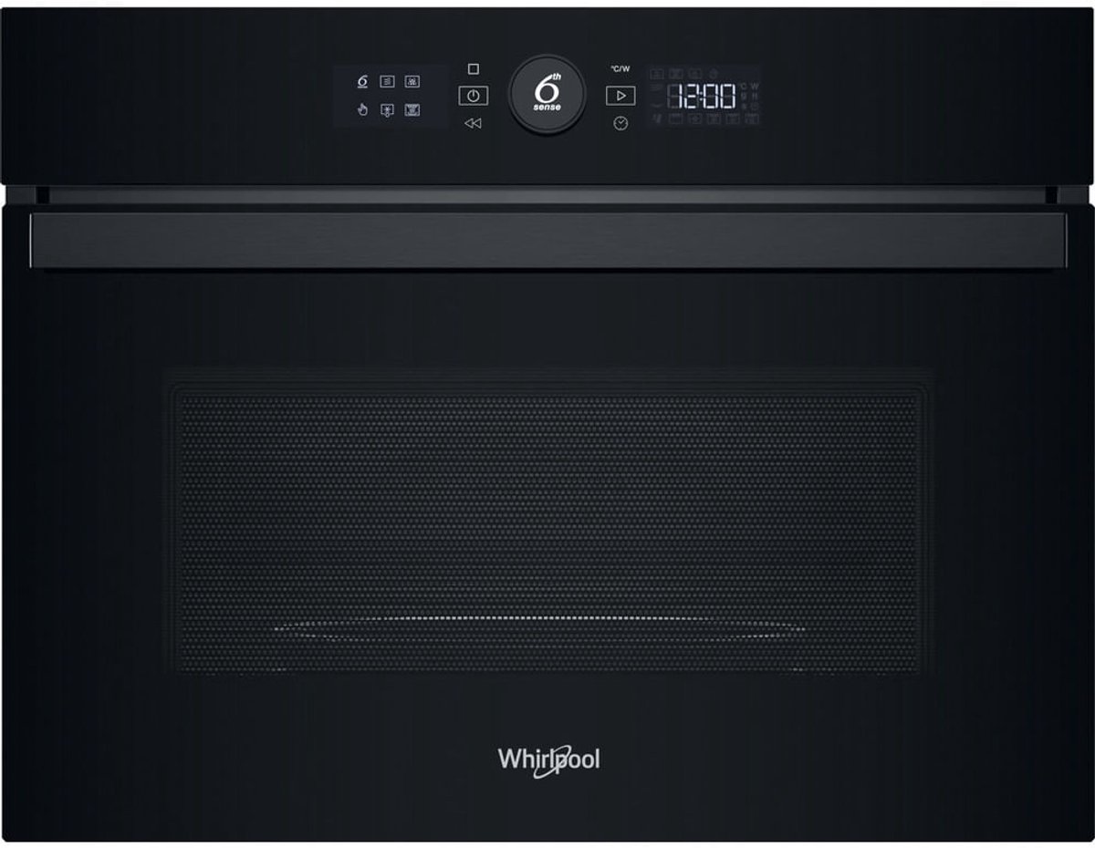 De Whirlpool WMW47HMB Combimagnetron Inbouw Zwart 45 cm in één oogopslag