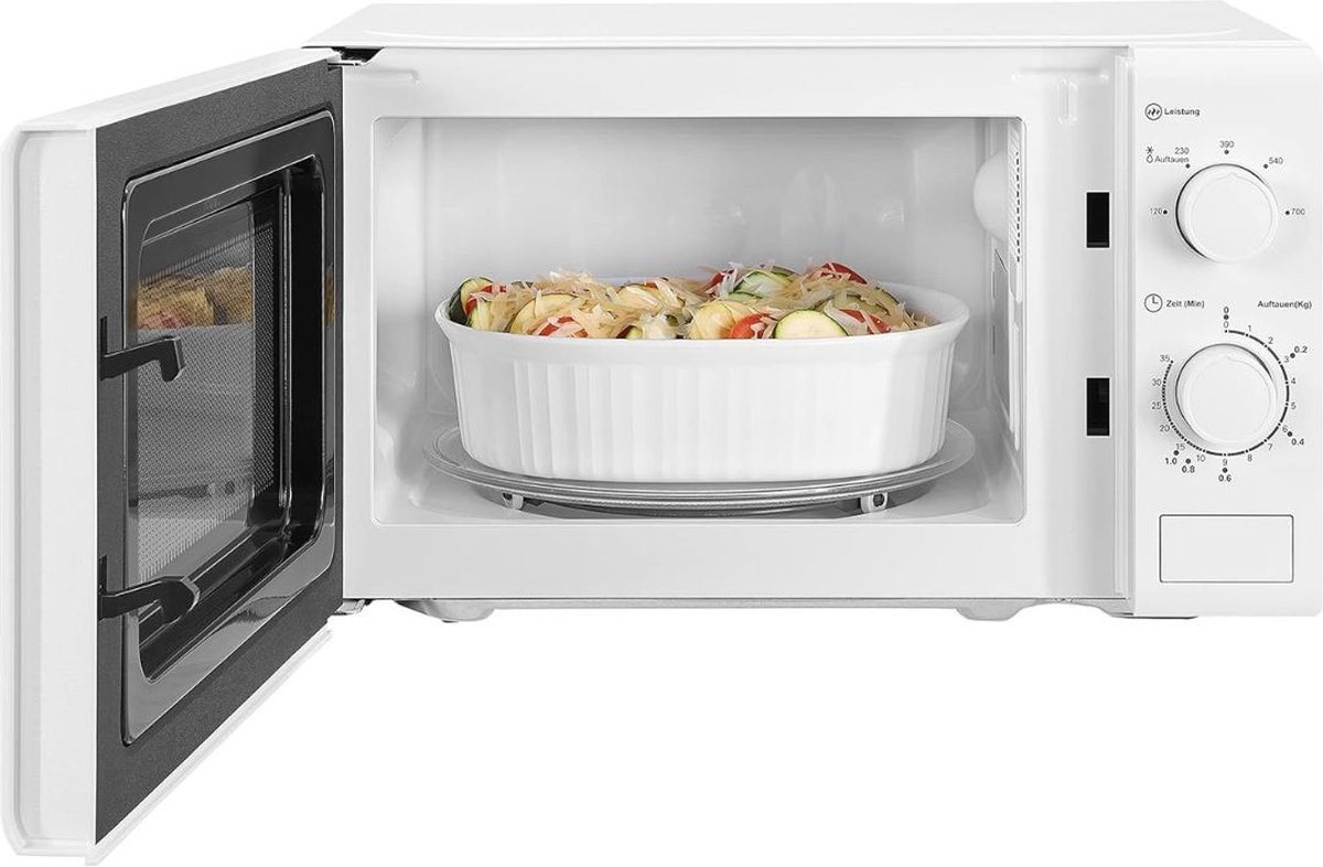 White-label Combi Magnetron 700W Wit Vrijstaand