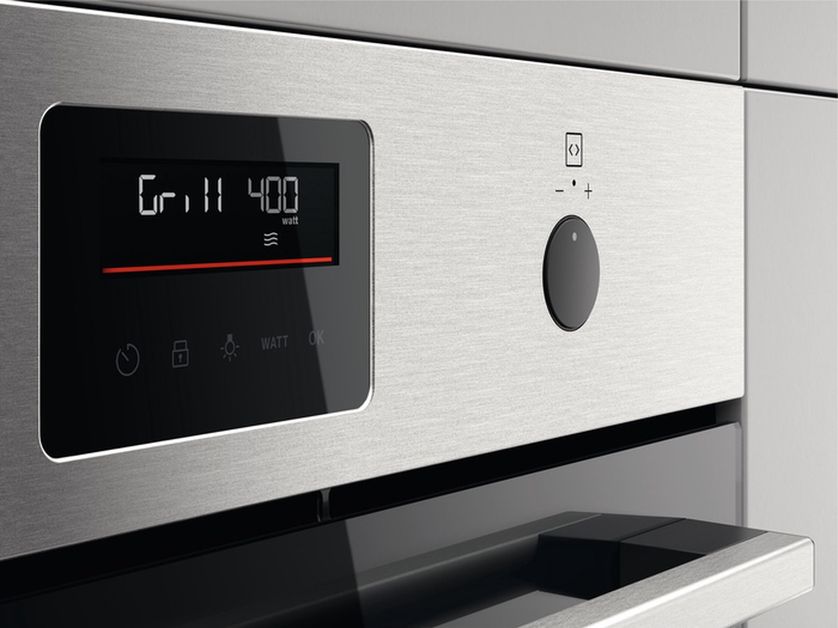 De Zanussi ZVEEW6X3 Inbouw grill-magnetron 42L 1000W roestvrijstaal in één oogopslag