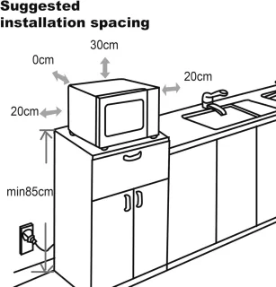 Zetel 42 L magnetron met grill