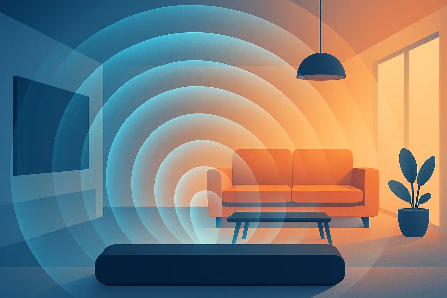 Beamforming uitgelegd: hoe gerichte soundbar‑technologie je open woonkamer transformeert