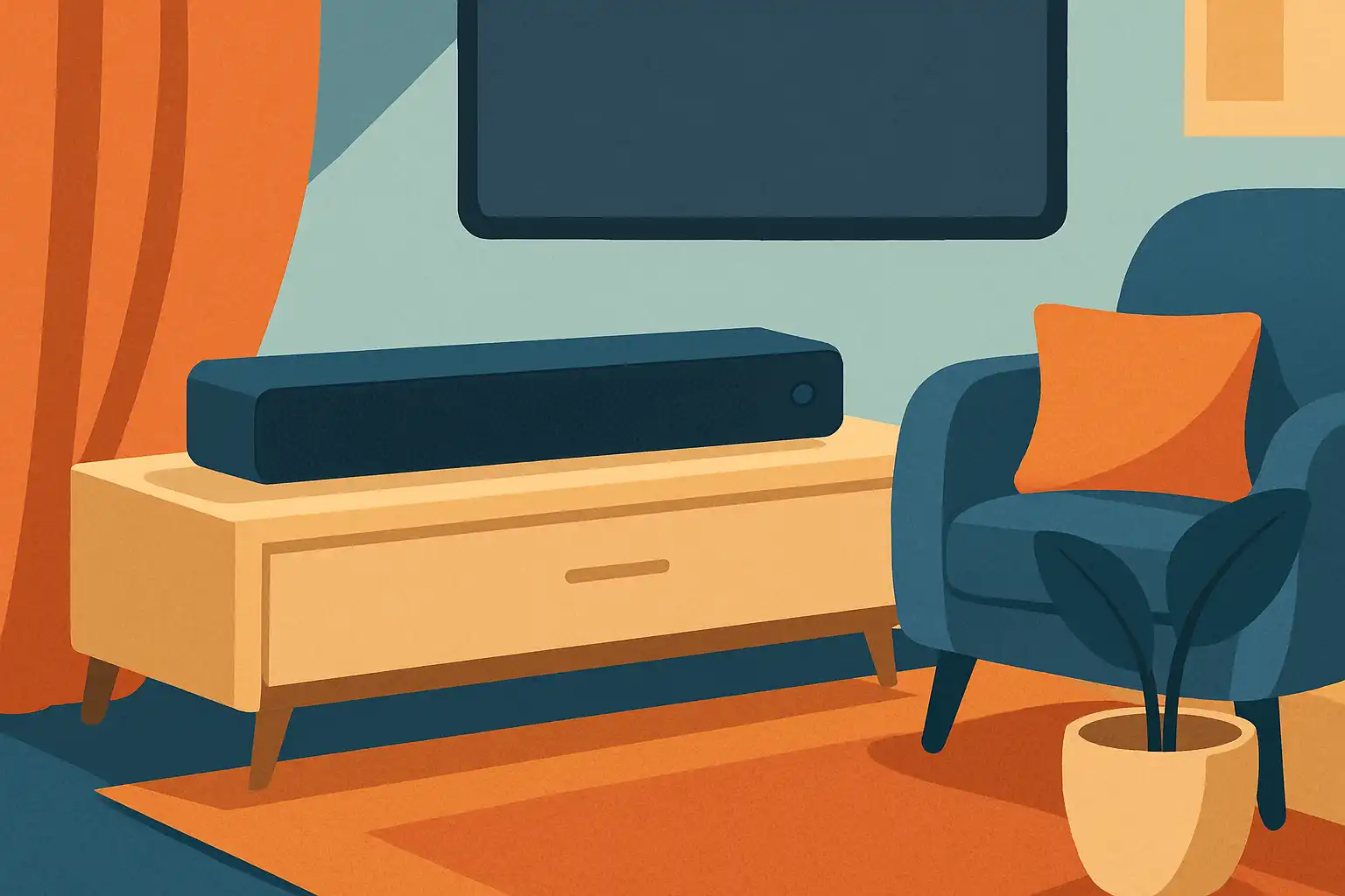 De stille upgrade: hoe gordijnen, vloerkleden en meubels je soundbar direct beter laten klinken