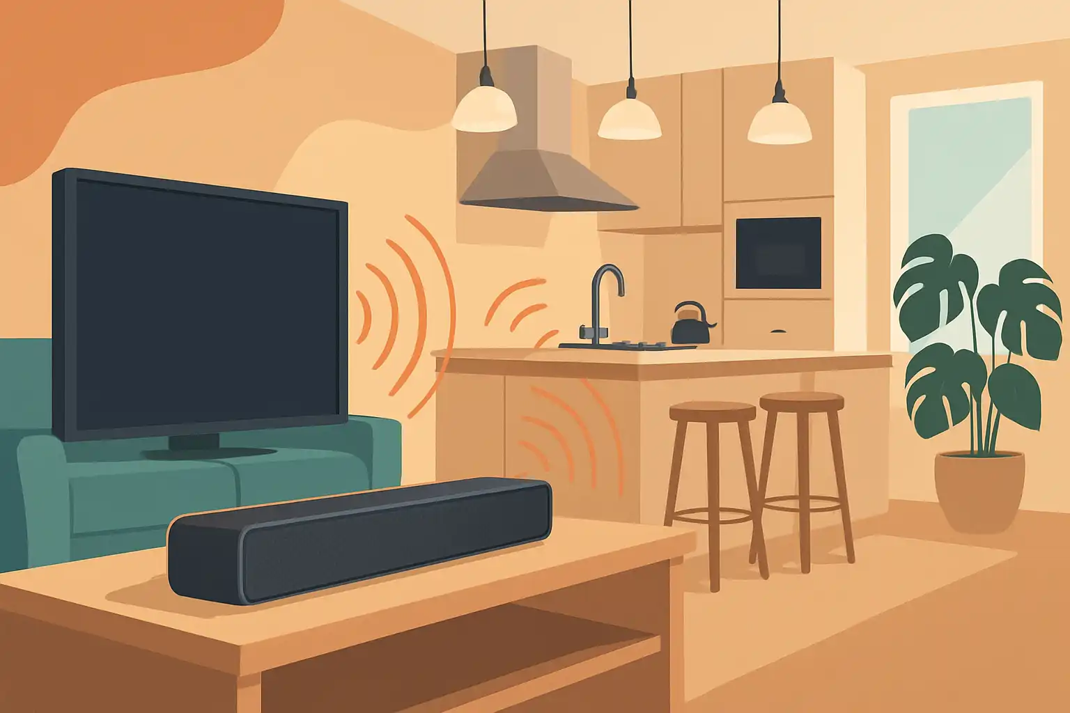 Open woonkeuken? zo kies je de soundbar die je ruimte echt vult