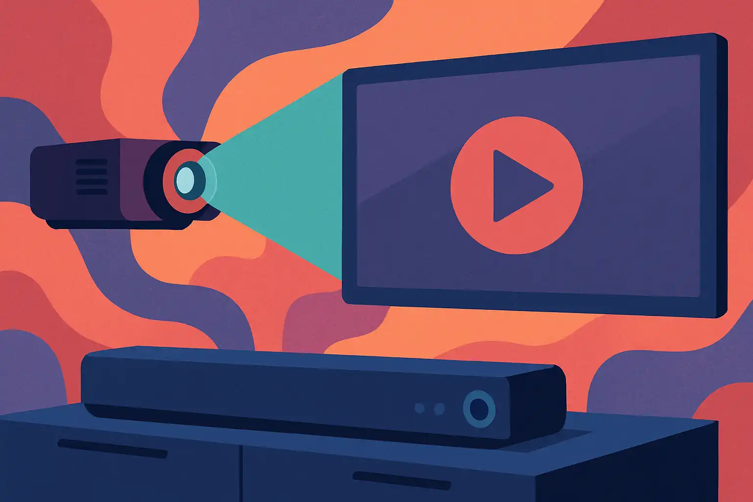 Projector en soundbar: zo bouw je een draadloze mini-bioscoop in je woonkamer