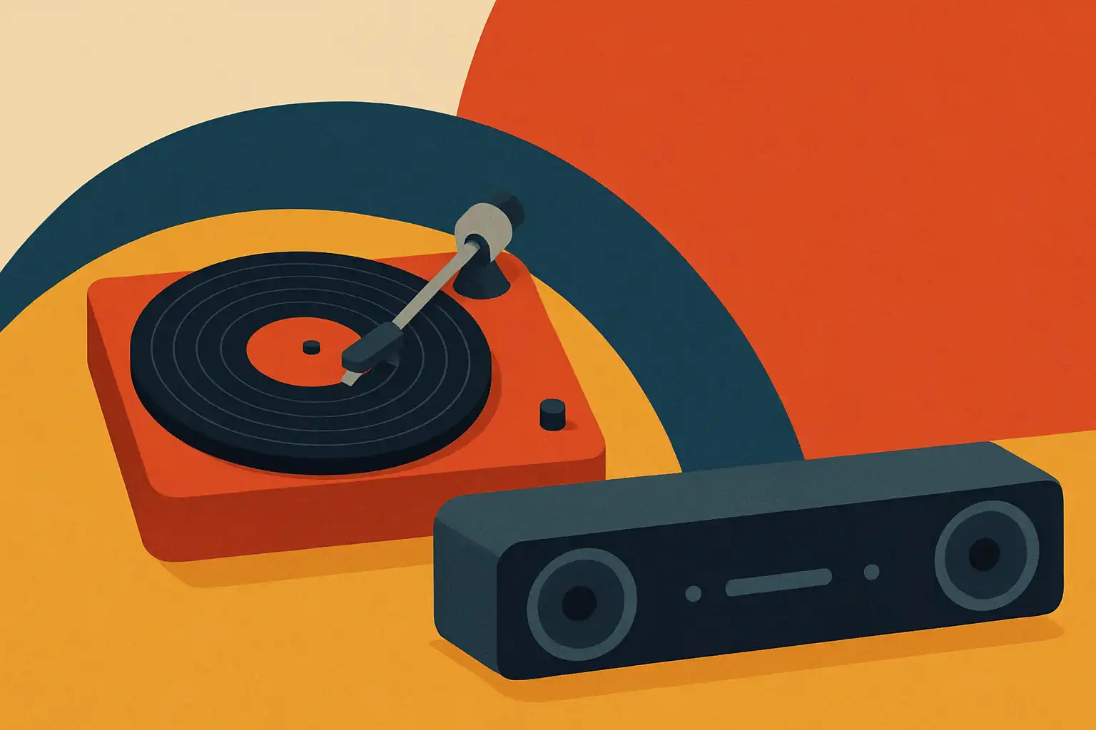 Soundbar en platenspeler: zo combineer je warm vinyl met moderne hifi