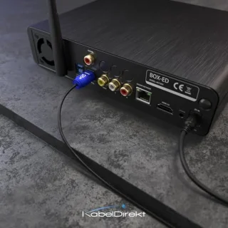 Optische Audio Kabel 15m - TOSLINK Kabel Slim voor Soundbar en Home Theater