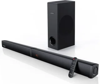 2-in-1 Soundbar 180W met Subwoofer en HDMI ARC - 2.1-kanaals Geluidsysteem voor Thuis