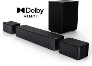 Soundbar – Surround Sound Systeem – Home Cinema Speaker – Draadloze Subwoofer – Achterluidsprekers – 410W Vermogen – Dolby Atmos & HD eARC review