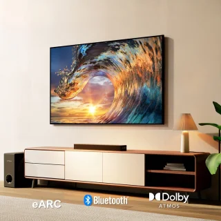 Soundbar – Tv Speaker – Home Cinema Geluid – Audio Bar – Sound Bar 2.1 Kanaals Dolby Atmos – Krachtig 190W Piekvermogen – Ultra-Slank Design