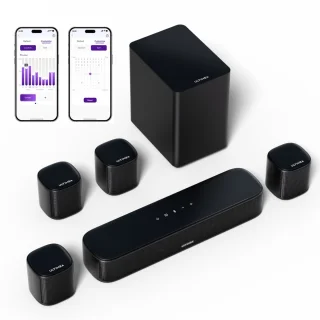 ULTIMEA 7.1-kanaals Soundbar met Subwoofer, Soundbar voor Tv