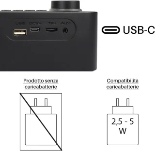 Krachtige Draagbare Soundbar met Bluetooth 5.3 en FM-Radio voor PC, Smartphone en TV