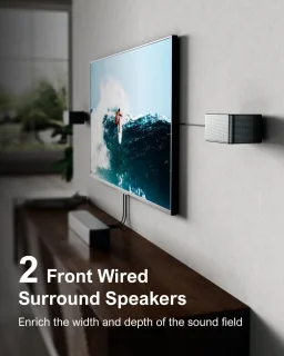 7.1 Surround Sound-systeem met Dolby Atmos en Draadloze Subwoofer voor Thuisbioscoop