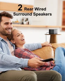 7.1 Surround Sound-systeem met Dolby Atmos en Draadloze Subwoofer voor Thuisbioscoop
