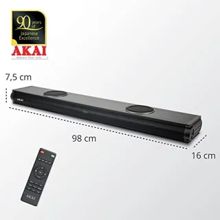 2.2 Kanaals Soundbar voor TV met Subwoofers - HDMI, AUX, USB, Bluetooth 5.0