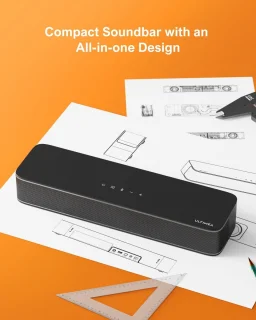 2.1 Kanaals Soundbar met Geïntegreerde Subwoofer en Bluetooth 5.3 voor TV - Perfecte Geluidsbeleving en Smart App Besturing