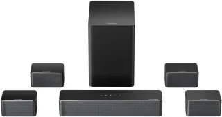 Virtueel Surround Sound Systeem met App-besturing voor TV - Soundbar met Subwoofer