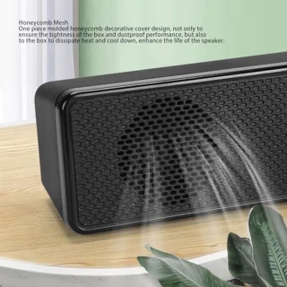 Bluetooth-soundbar, licht, BT 5.0, stroomvoorziening via USB, computerluidsprekers met instelbaar volume, eenvoudig te bedienen voor tablet