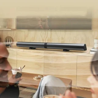 2-in-1 Separable Soundbars, Bluetooth 5.3 Surround Sound System with 40W Subwoofer, 3D Stereo Home Theater Speaker with U Disk/Optical/AUX, for TV Computer