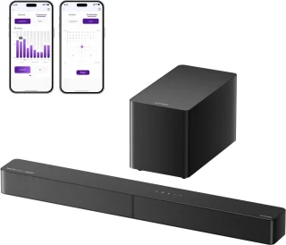 5.1ch Soundbar met Dolby Atmos en Subwoofer, Krachtig Thuisbioscoop Geluidssysteem