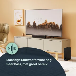 Soundbar met Draadloze Subwoofer - Soundbars voor TV - Bluetooth Speakers