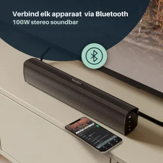 Soundbar met Draadloze Subwoofer - Soundbars voor TV - Bluetooth Speakers