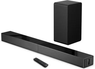 2.1 soundbar met subwoofer