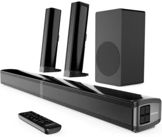 2.1-soundbar - tv-luidspreker - home cinema