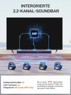 2.2-kanaals soundbar