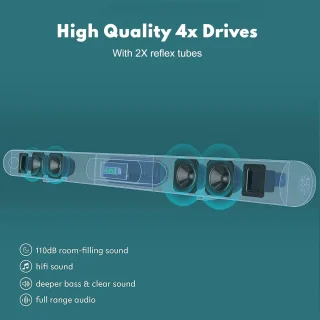 28-inch TV-soundbar