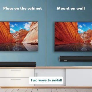 28-inch TV-soundbar