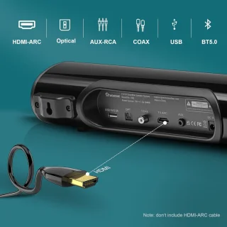 28-inch TV-soundbar