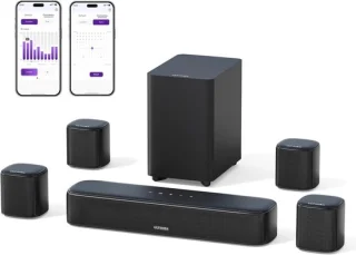 7.1 Virtuele Surround Soundbar