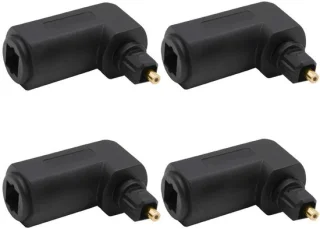 90 graden optische audioadapter voor tv en soundbar
