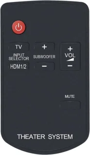 Afstandsbediening N2QAYC000046 compatibel met Panasonic soundbar
