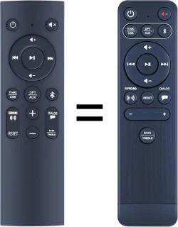 Afstandsbediening voor Creative Stage V2 soundbar