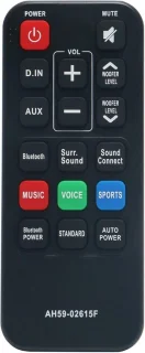 Afstandsbediening voor Samsung Soundbar HW-H500