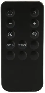Afstandsbediening voor soundbar SB400/SB200 – zwart