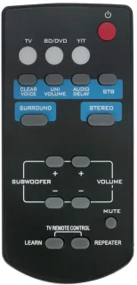 Afstandsbediening voor Yamaha-soundbar