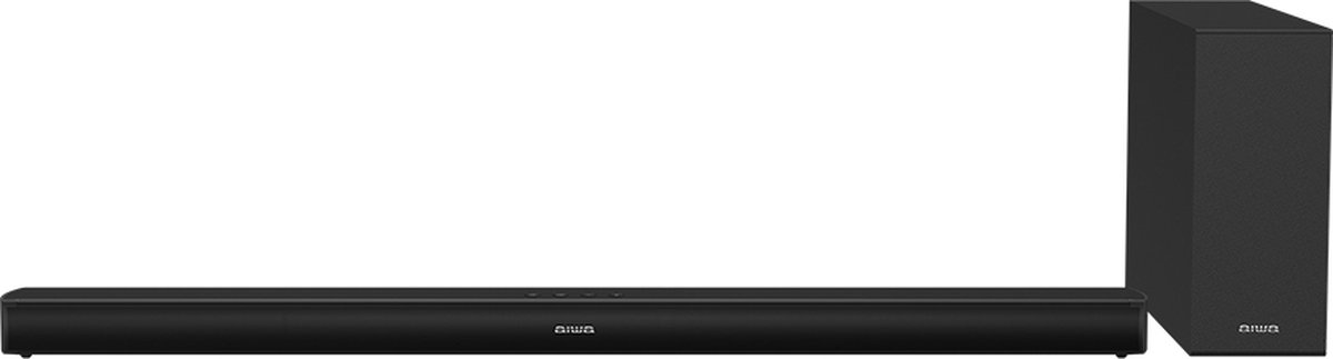 De Aiwa HE-1200SW 2.1 Soundbar 120W in één oogopslag