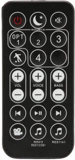Allecto universele soundbar-afstandsbediening