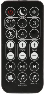 Allecto universele soundbar-afstandsbediening